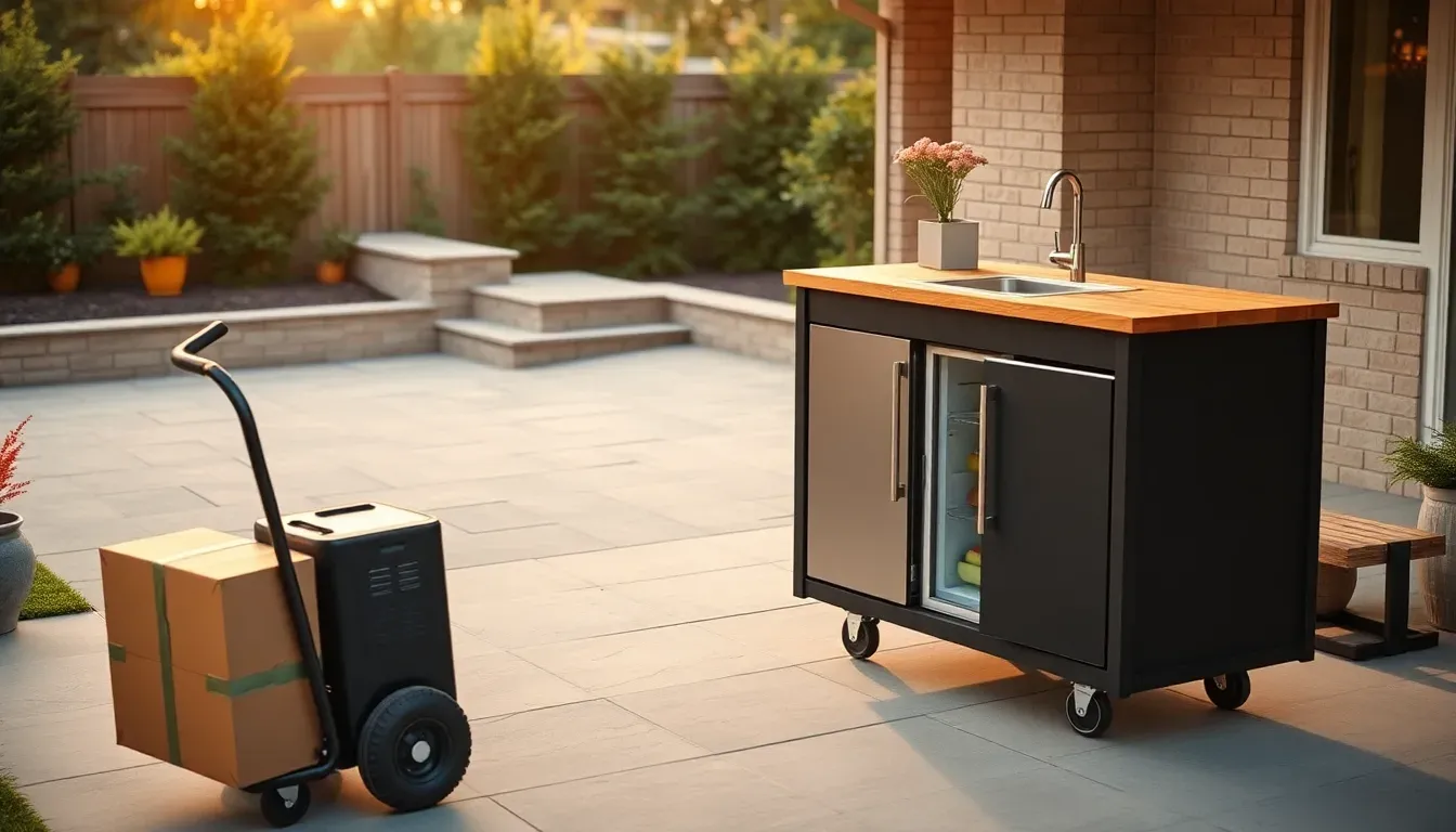 Buying versus renting a Backyard Banger portable outdoor kitchen